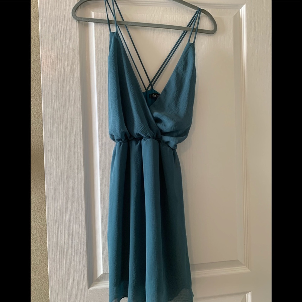 Sage Strappy Dress